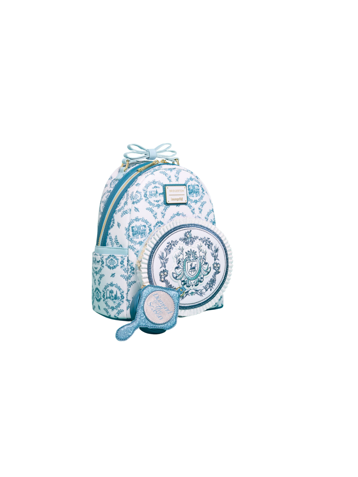 Sac à dos Diamond for the season Bridgerton LOUNGEFLY