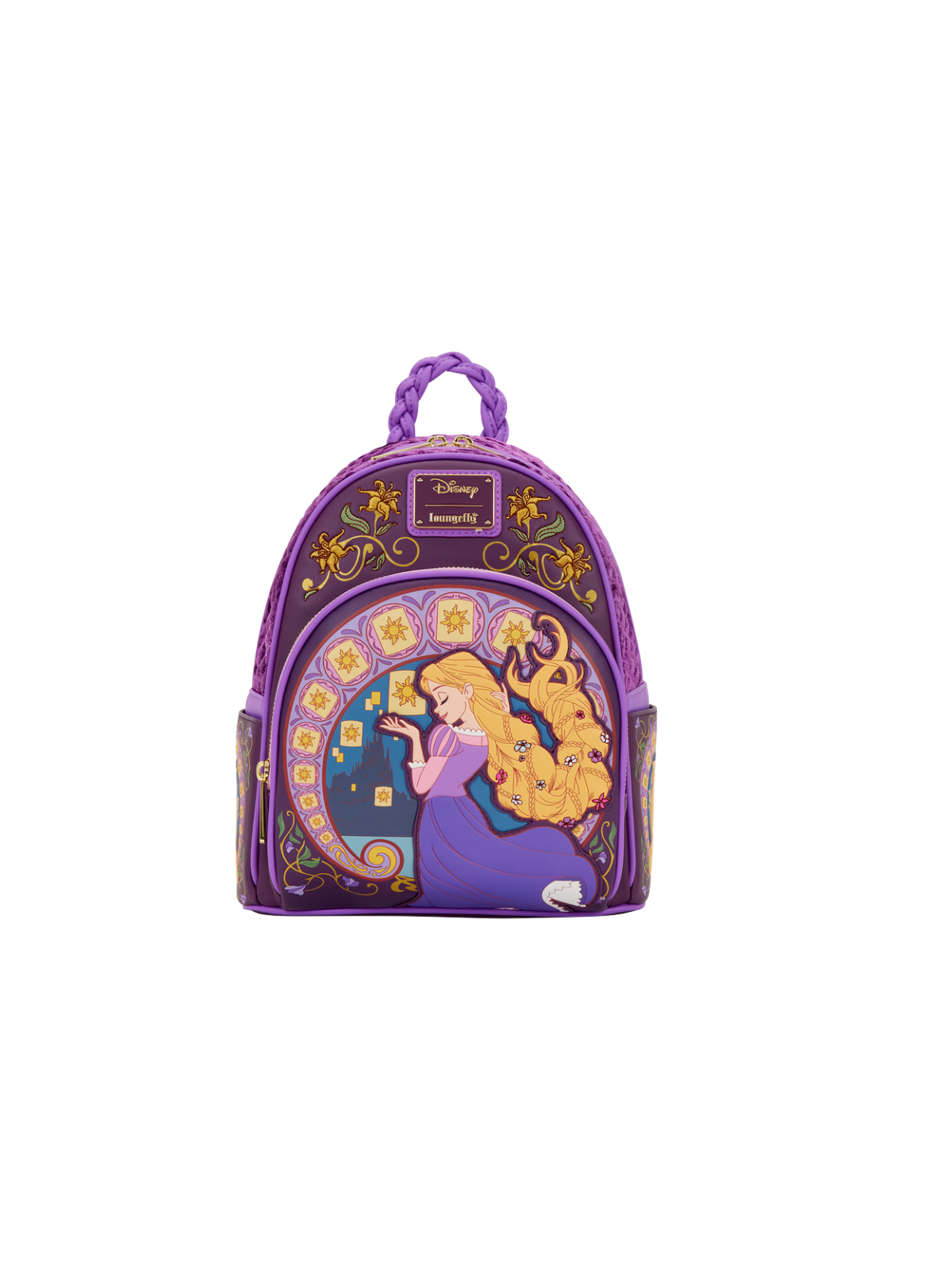 Sac à dos lanterns quilted Raiponce LOUNGEFLY