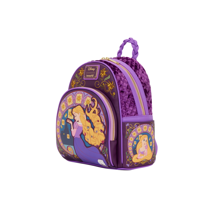 Sac à dos lanterns quilted Raiponce LOUNGEFLY