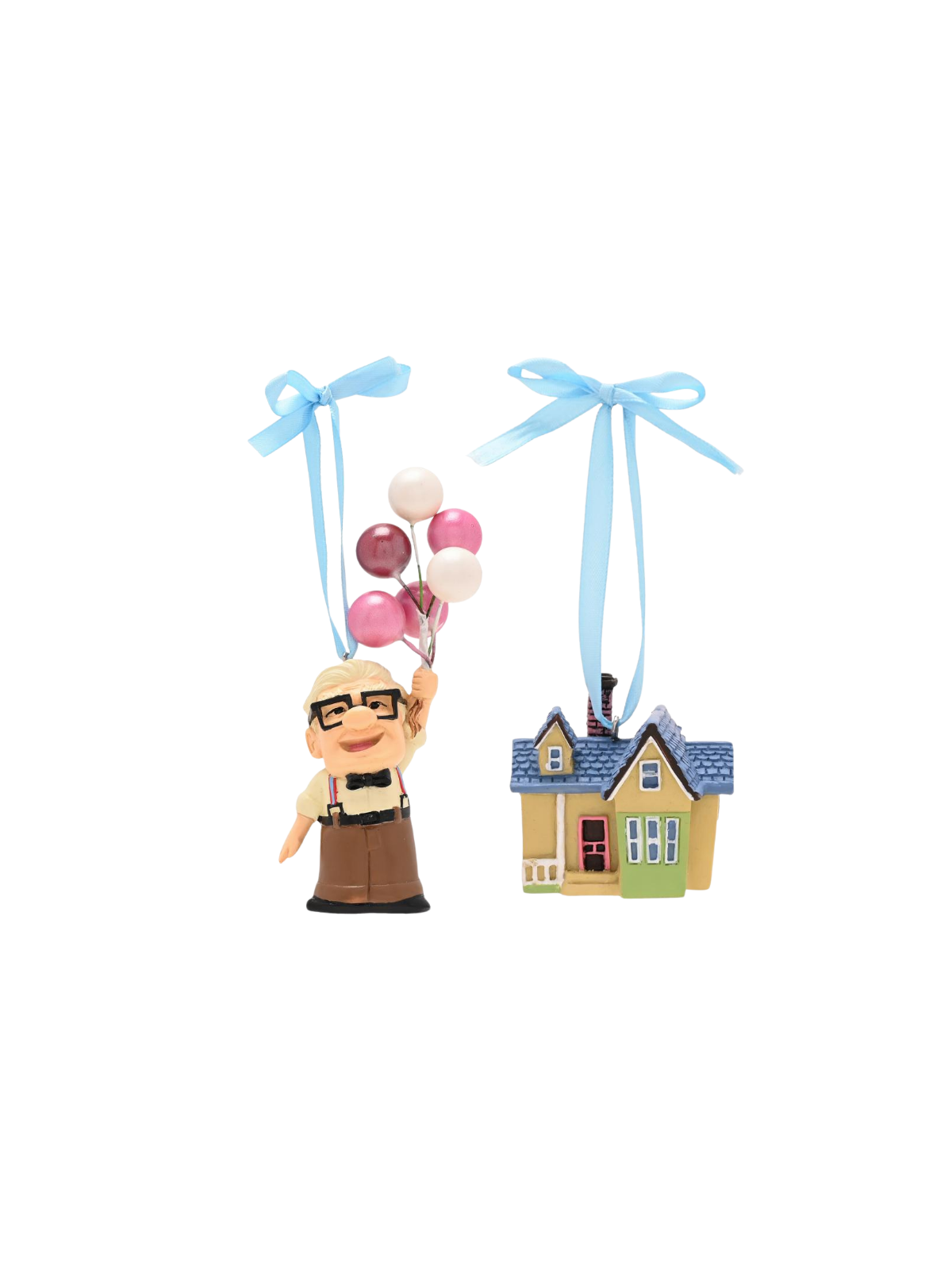 Set de 2 décorations Carl & la maison Là-haut