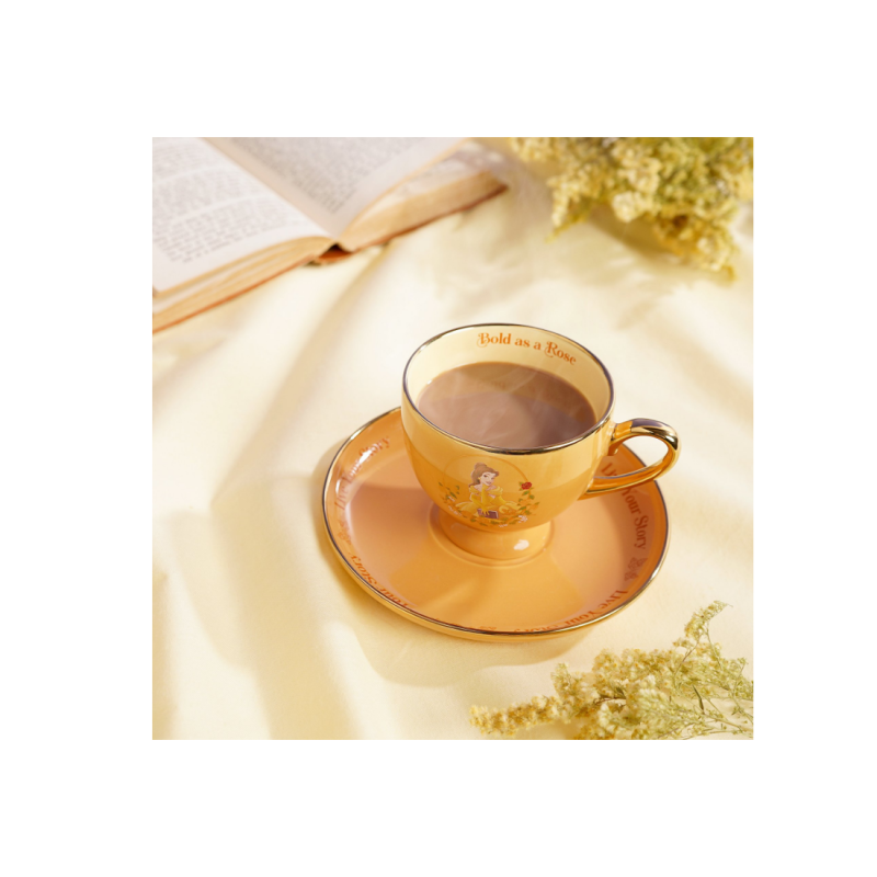 Tasse & sous tasse Belle La belle & la bête