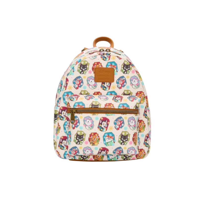 Sac à dos Disney cats flower portrait LOUNGEFLY