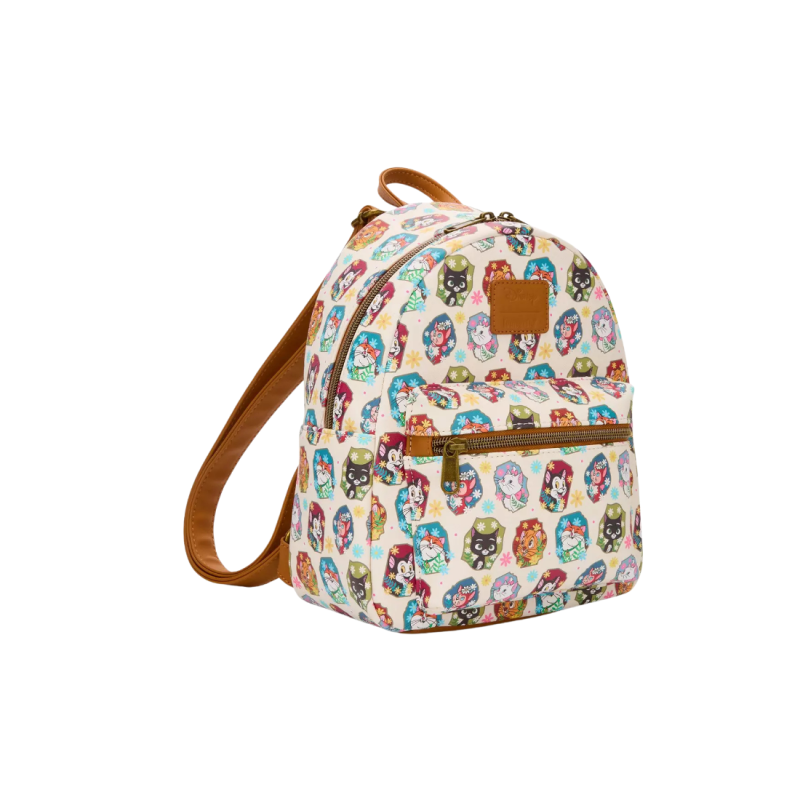 Sac à dos Disney cats flower portrait LOUNGEFLY