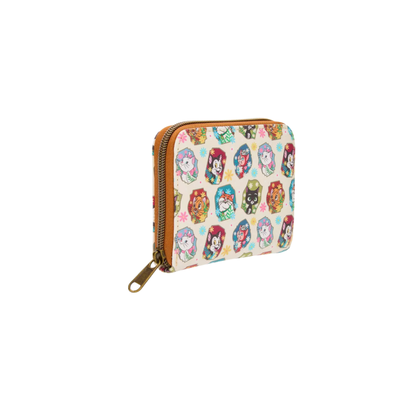 Portefeuille Disney cats flower portrait LOUNGEFLY
