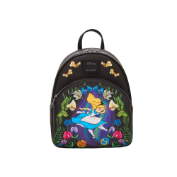 Sac à dos Garden fall Alice au pays des merveilles LOUNGEFLY