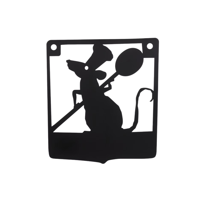 Réplique de l'enseigne Ratatouille Disney