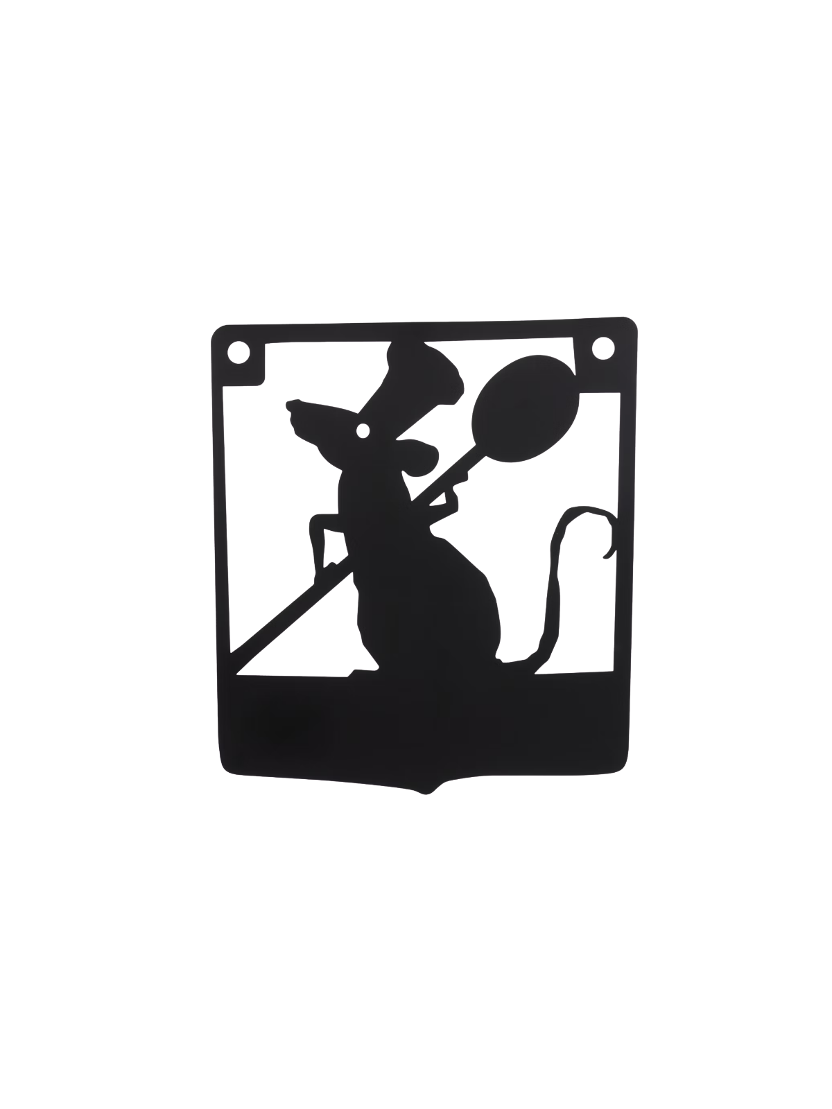 Réplique de l'enseigne Ratatouille Disney