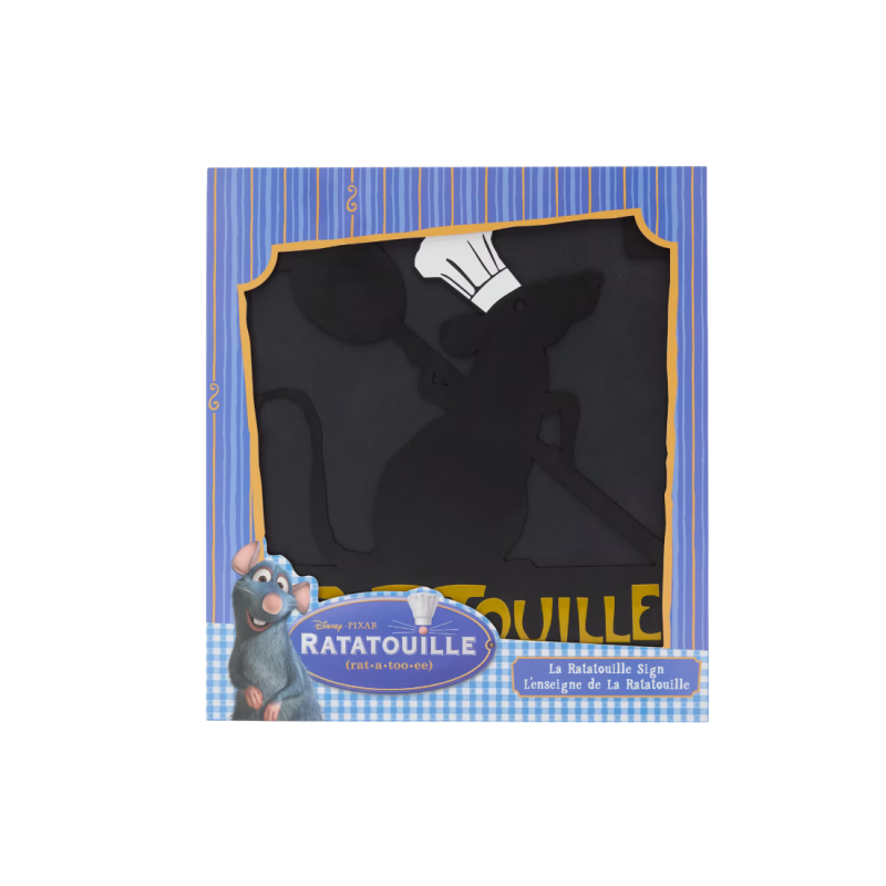 Réplique de l'enseigne Ratatouille Disney