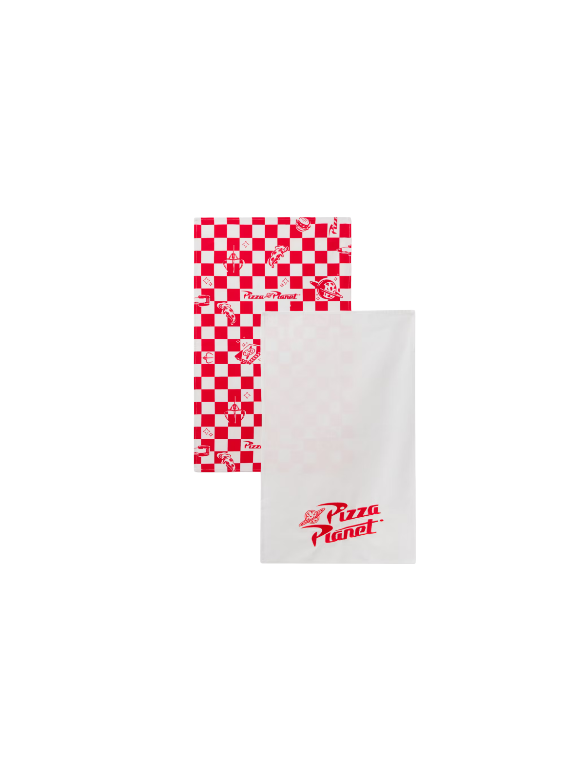 Ensemble de torchons pizza planète Toy story