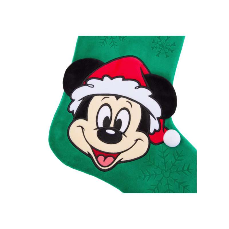 Chaussette de noël Mickey en père noël
