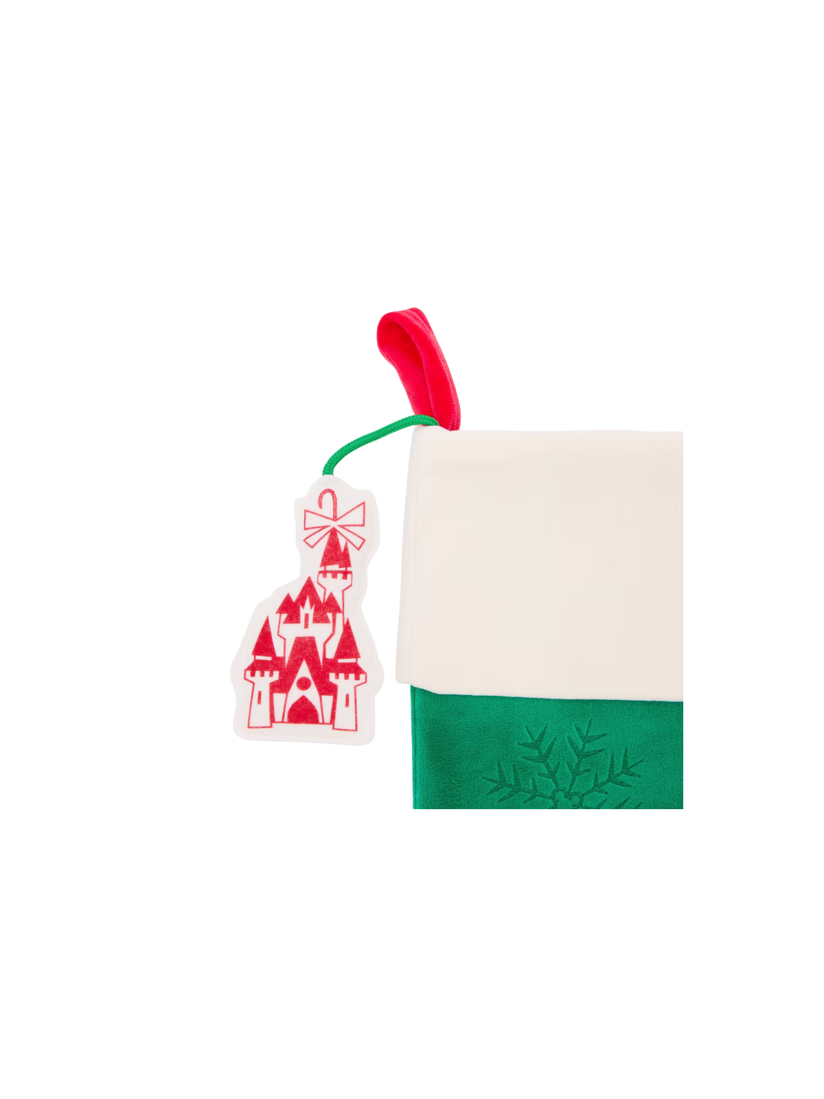 Chaussette de noël Mickey en père noël