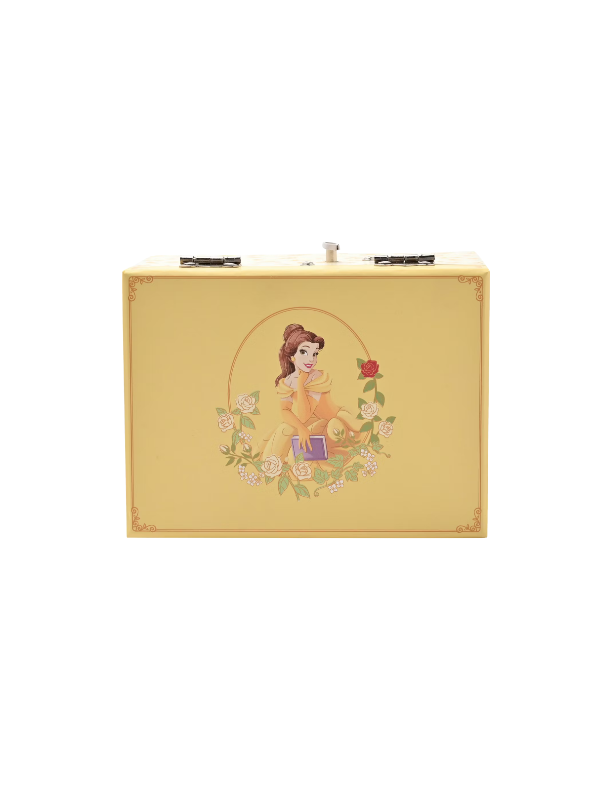 Boîte à bijoux musicale Belle pastel La Belle et la Bête