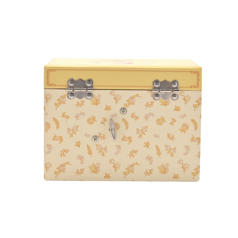 Boîte à bijoux musicale Belle pastel La Belle et la Bête