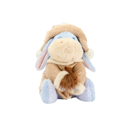 Peluche Bourriquet en tenue d'automne Winnie l'Ourson