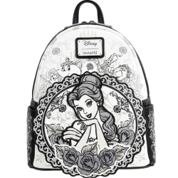 Sac à dos Belle Sketch La belle & la bête LOUNGEFLY