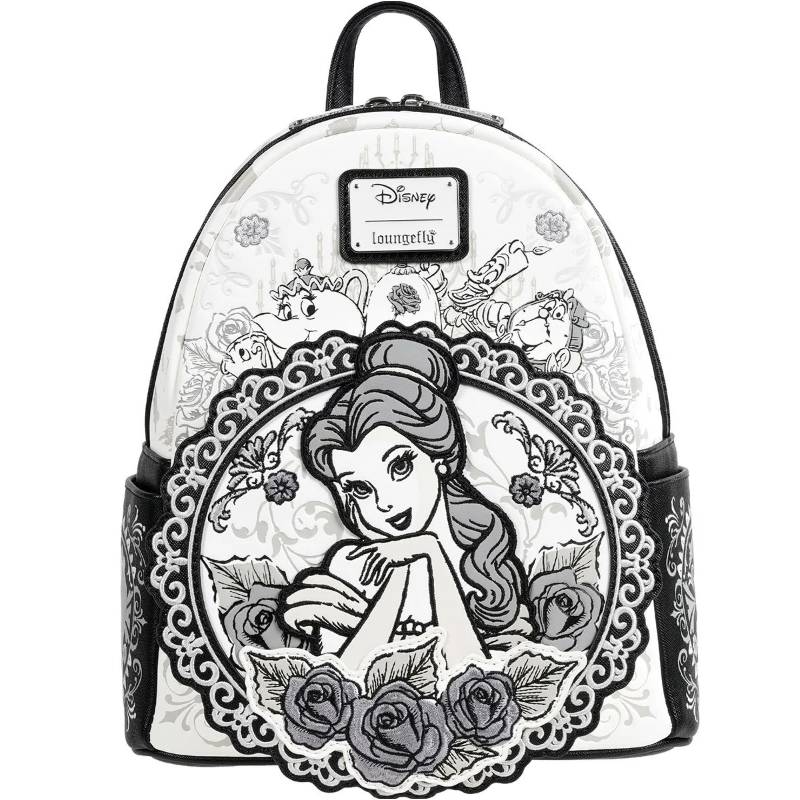 Sac à dos Belle Sketch La belle & la bête LOUNGEFLY