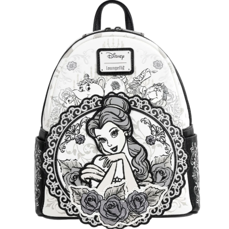 Sac à dos Belle Sketch La belle & la bête LOUNGEFLY