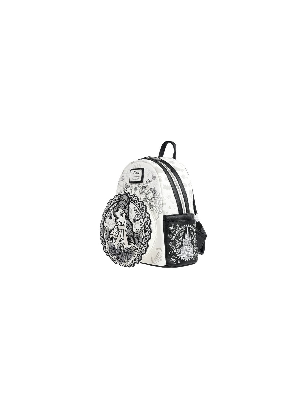 Sac à dos Belle Sketch La belle & la bête LOUNGEFLY