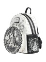 Sac à dos Belle Sketch La belle & la bête LOUNGEFLY
