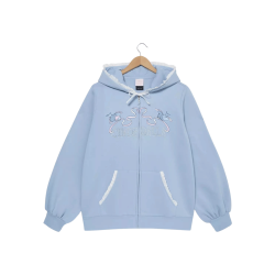 Sweat à capuche zippé avec strass Cendrillon Disney