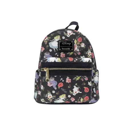 Sac à dos floral Alice au pays des merveilles LOUNGEFLY