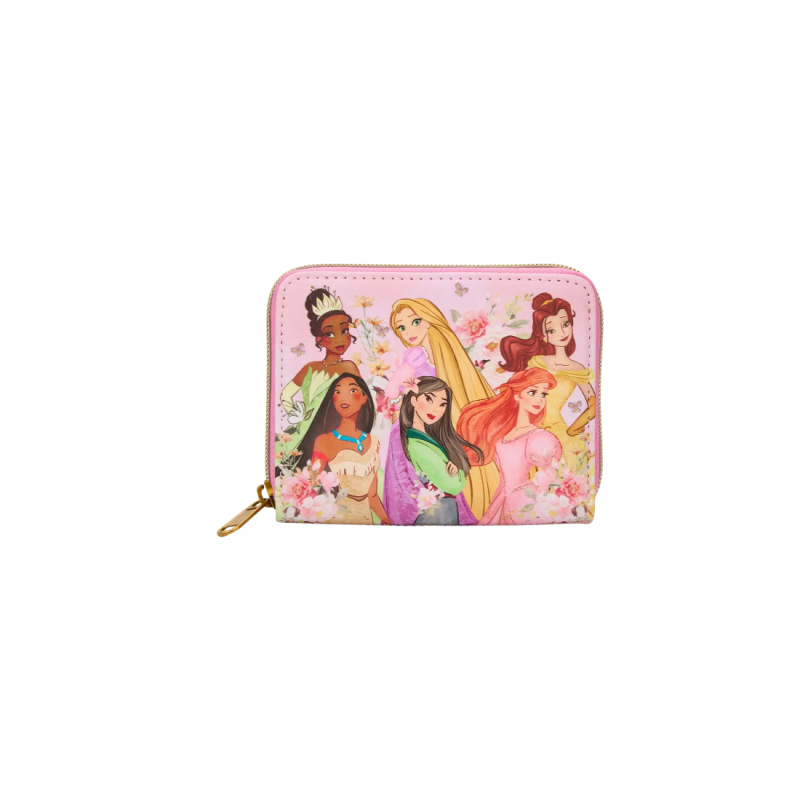 Portefeuille Princess group pink LOUNGEFLY