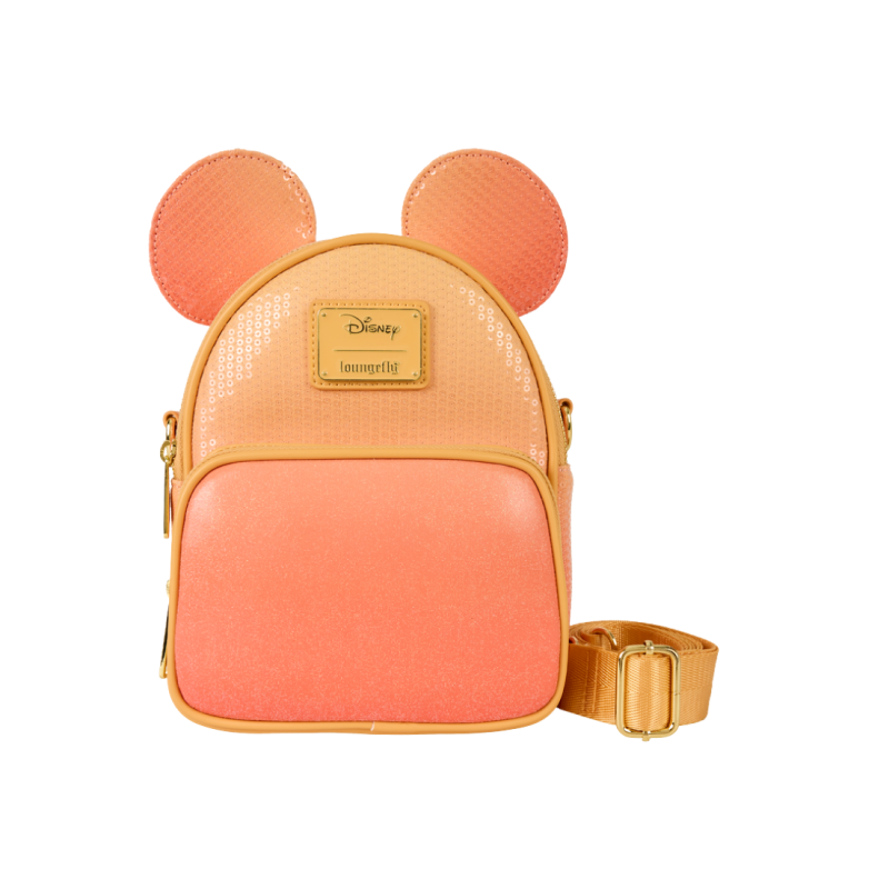 Sac à dos convertible Glitter Mickey Mouse LOUNGEFLY