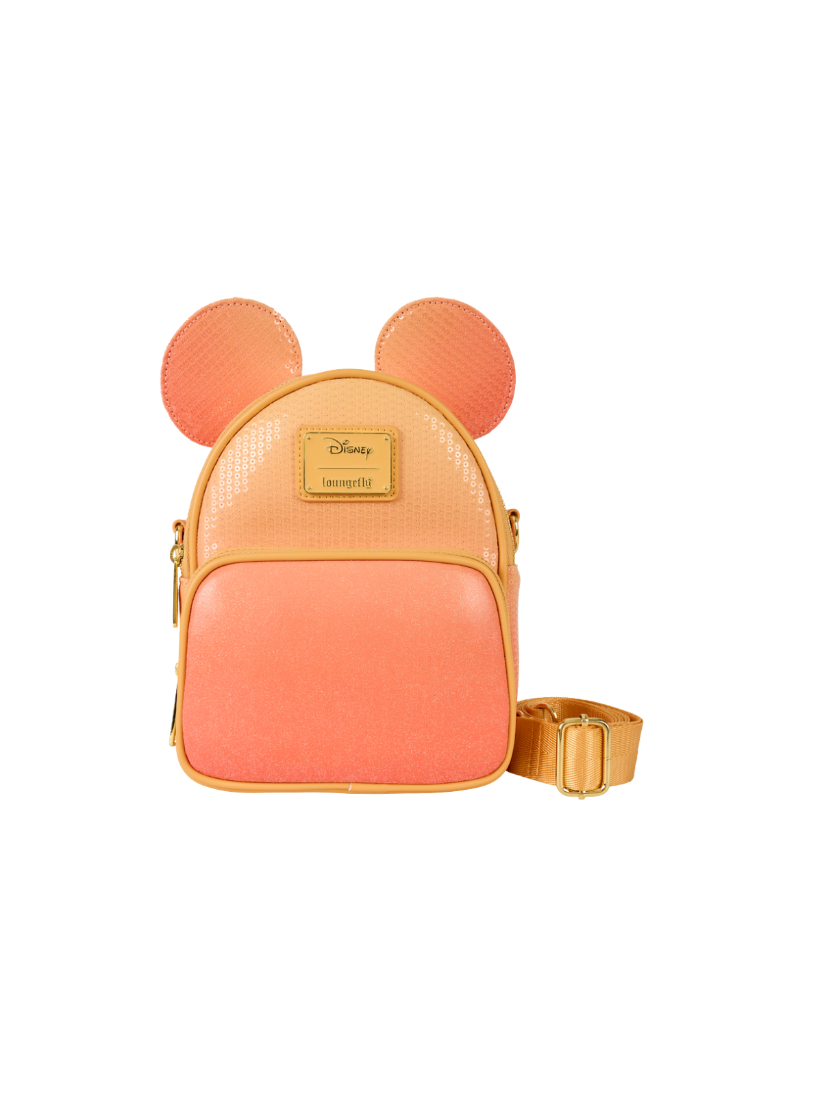 Sac à dos convertible Glitter Mickey Mouse LOUNGEFLY