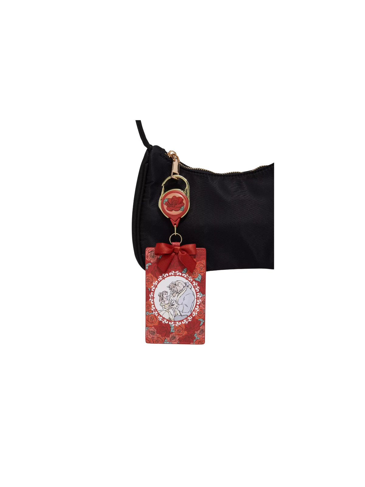 Lanière Roses La belle & la bête disney