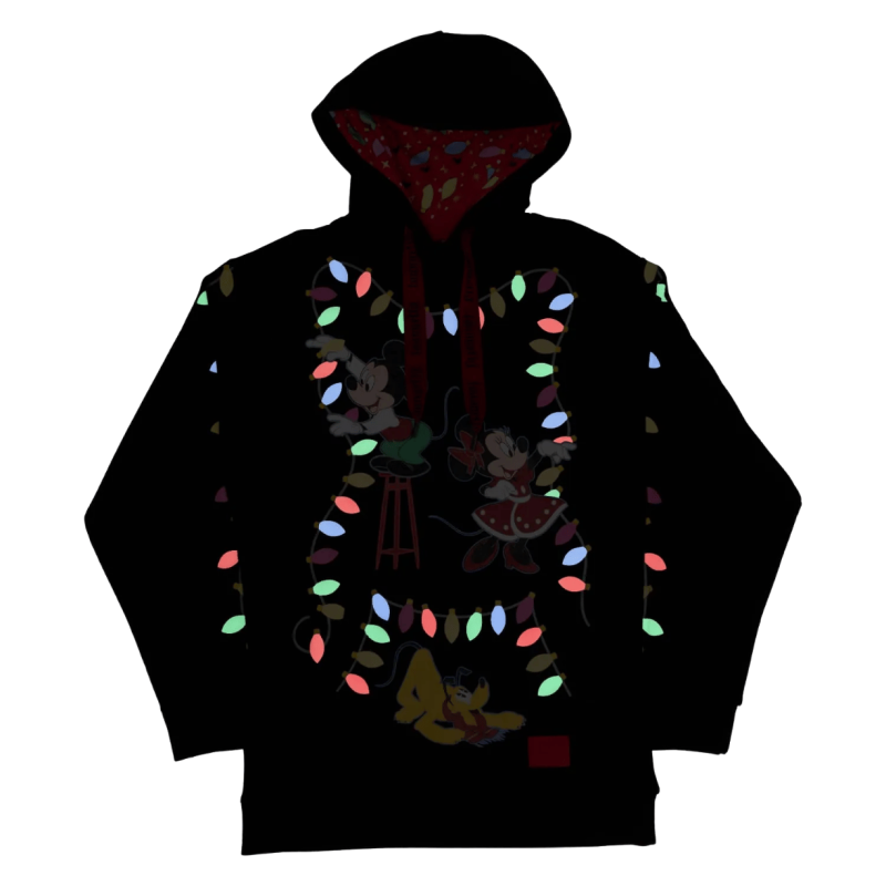 Sweat à capuche Light up decorations Micket Disney LOUNGEFLY