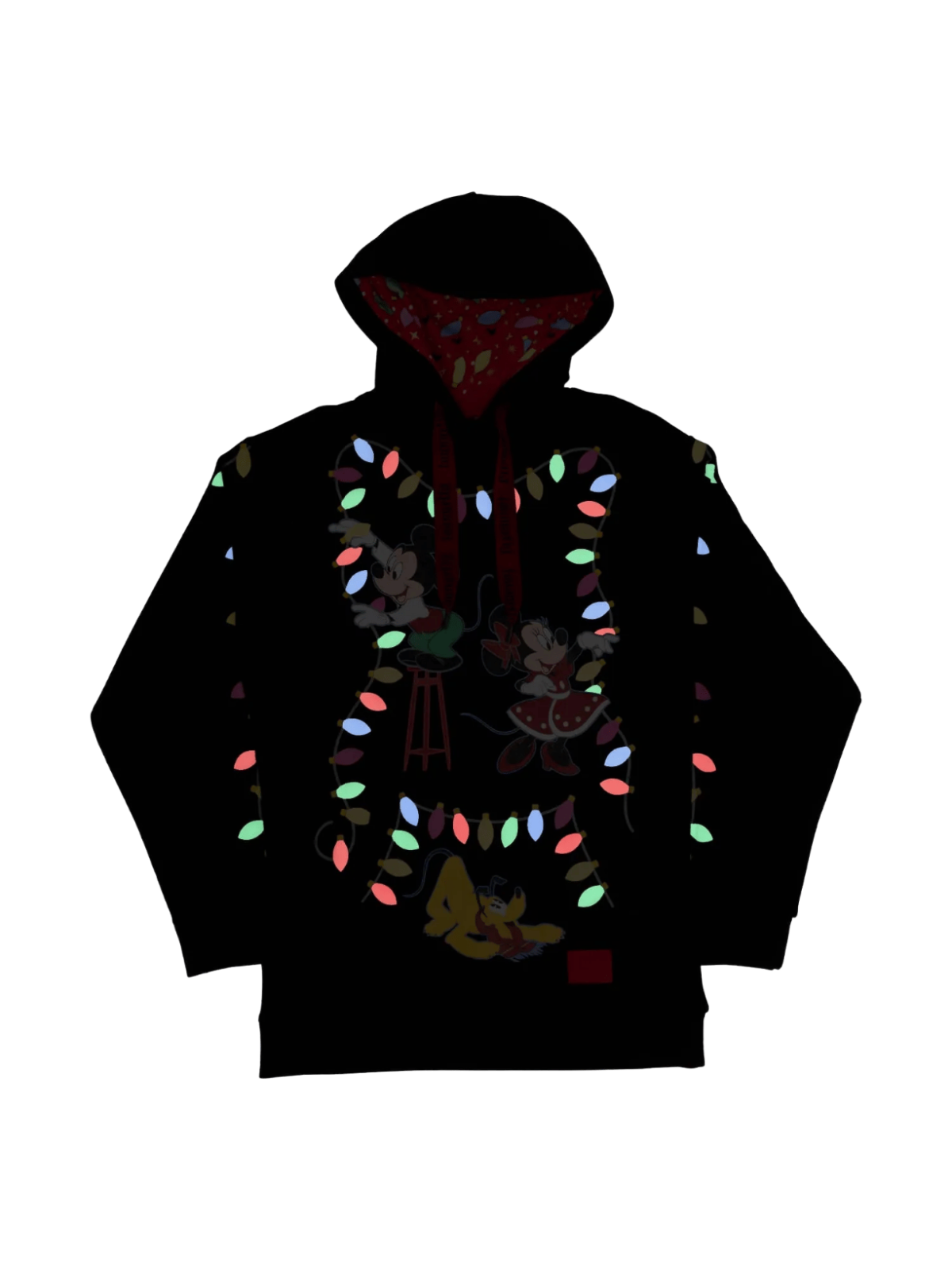 Sweat à capuche Light up decorations Micket Disney LOUNGEFLY
