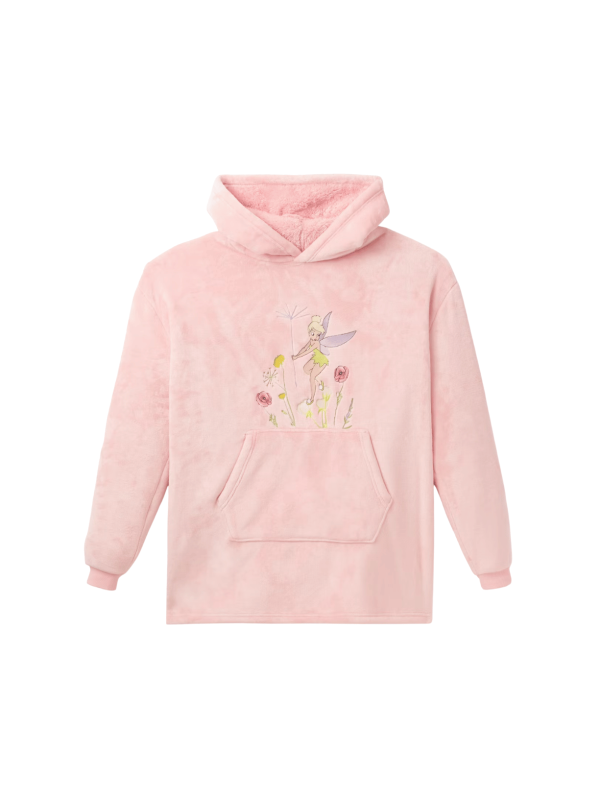 Sweat plaid à Capuche Clochette Disney