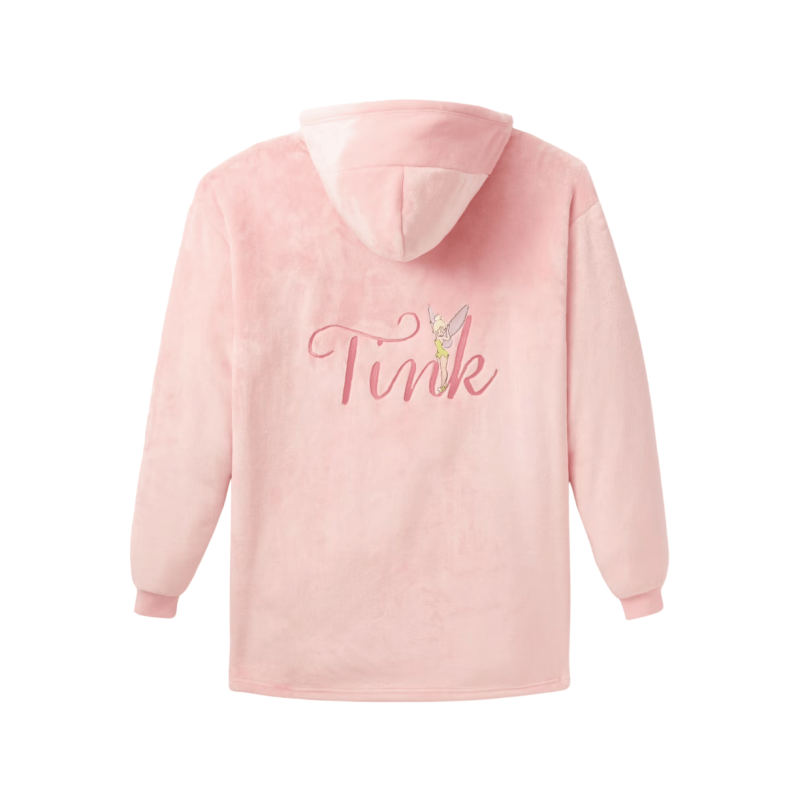 Sweat plaid à Capuche Clochette Disney