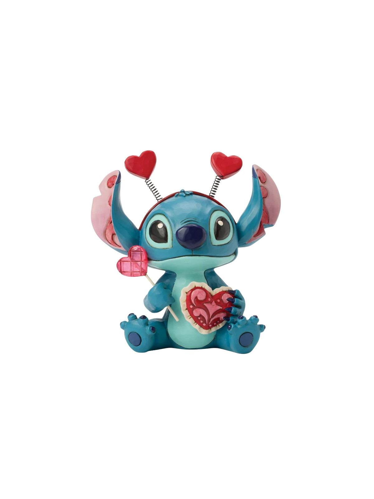 Figurine Stitch valentine sucker pour l'amour - Disney Traditions 6017849