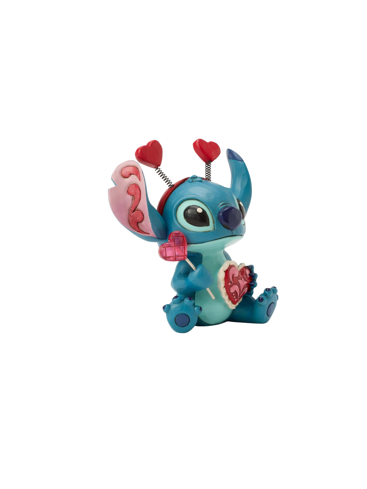 Figurine Stitch valentine sucker pour l'amour - Disney Traditions 6017849