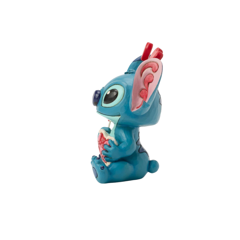 Figurine Stitch valentine sucker pour l'amour - Disney Traditions 6017849