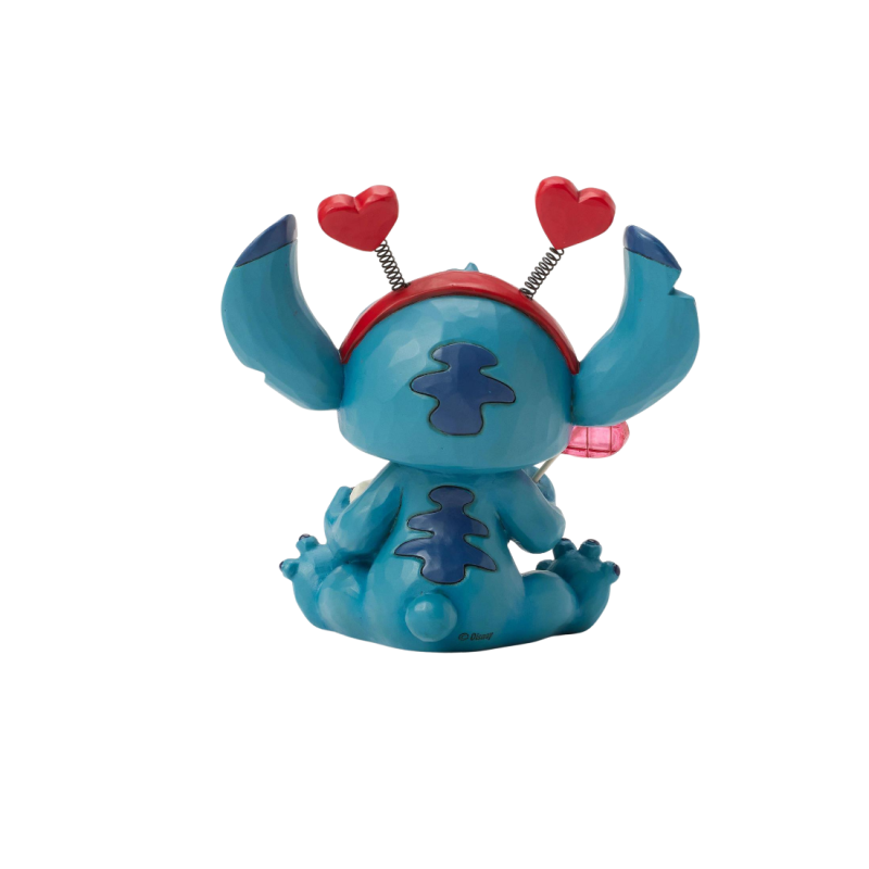 Figurine Stitch valentine sucker pour l'amour - Disney Traditions 6017849