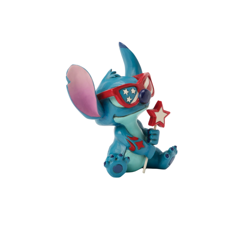 Figurine Stitch patriotique - Disney Traditions 6017851