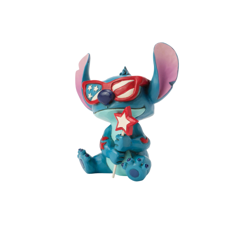 Figurine Stitch patriotique - Disney Traditions 6017851