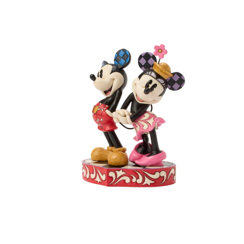 Figurine Mickey Et Minnie Love - Disney Traditions 6017844