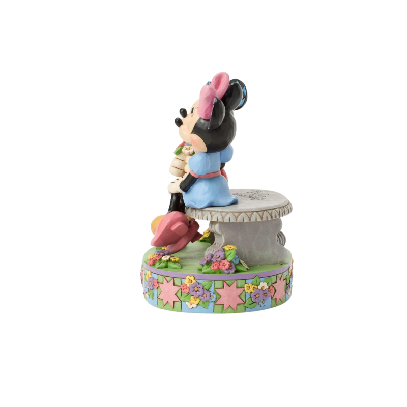 Figurine Mickey et Minnie sur un banc - Disney Traditions 6017845