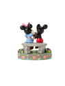 Figurine Mickey et Minnie sur un banc - Disney Traditions 6017845