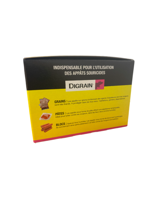 Boîte appât souris x3 - DIGRAIN R7048