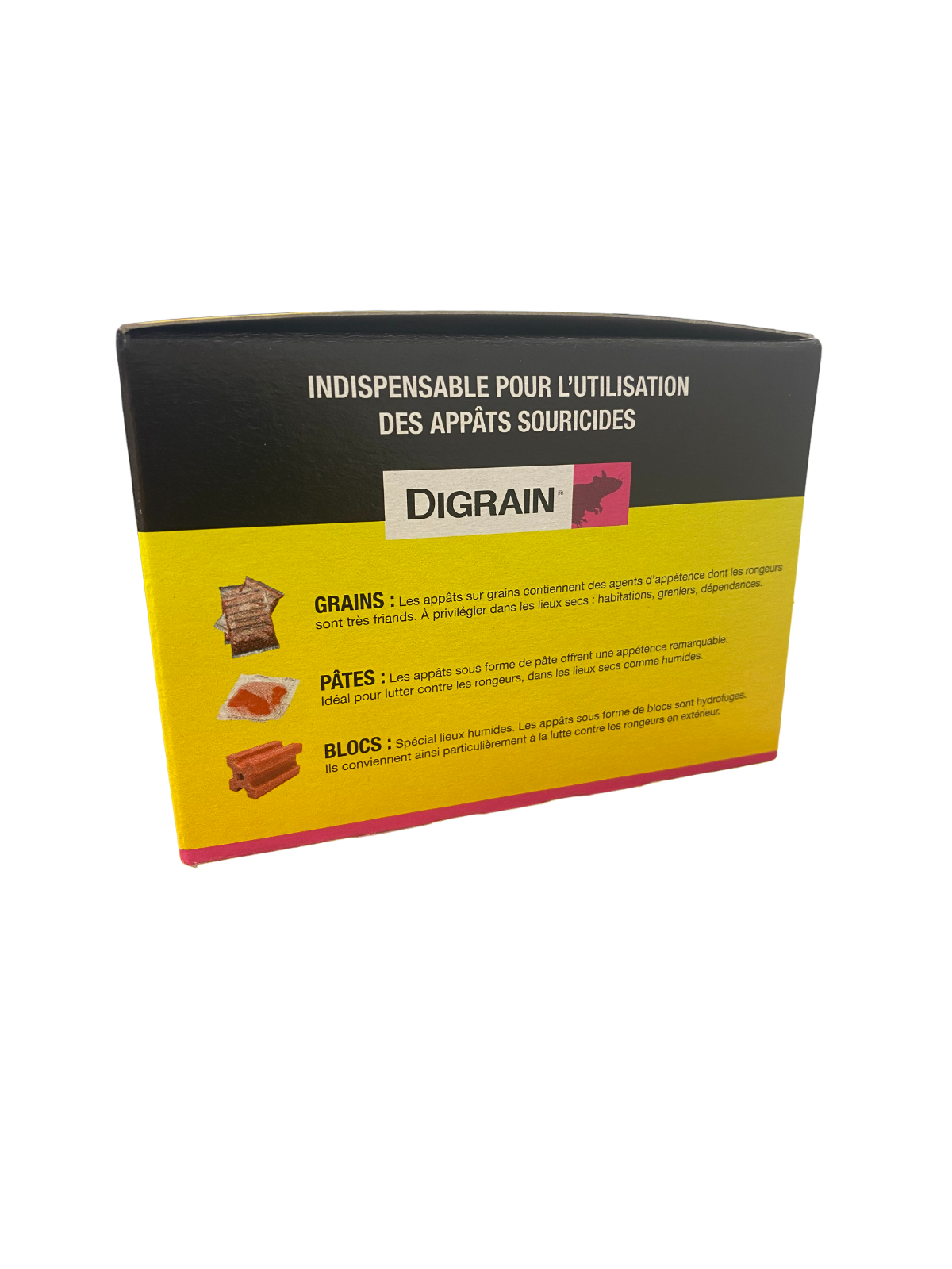 Boîte appât souris x3 - DIGRAIN R7048