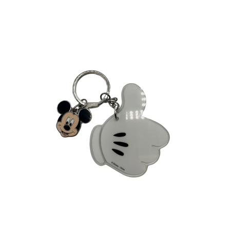 Porte clé main Mickey Disney