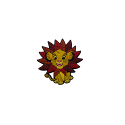 Magnet Simba Le Roi Lion 2D Disney