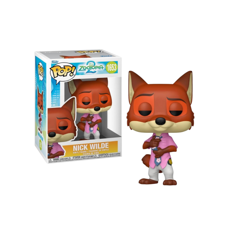 Figurine POP Nick Wild Zootpie 2 N°1653
