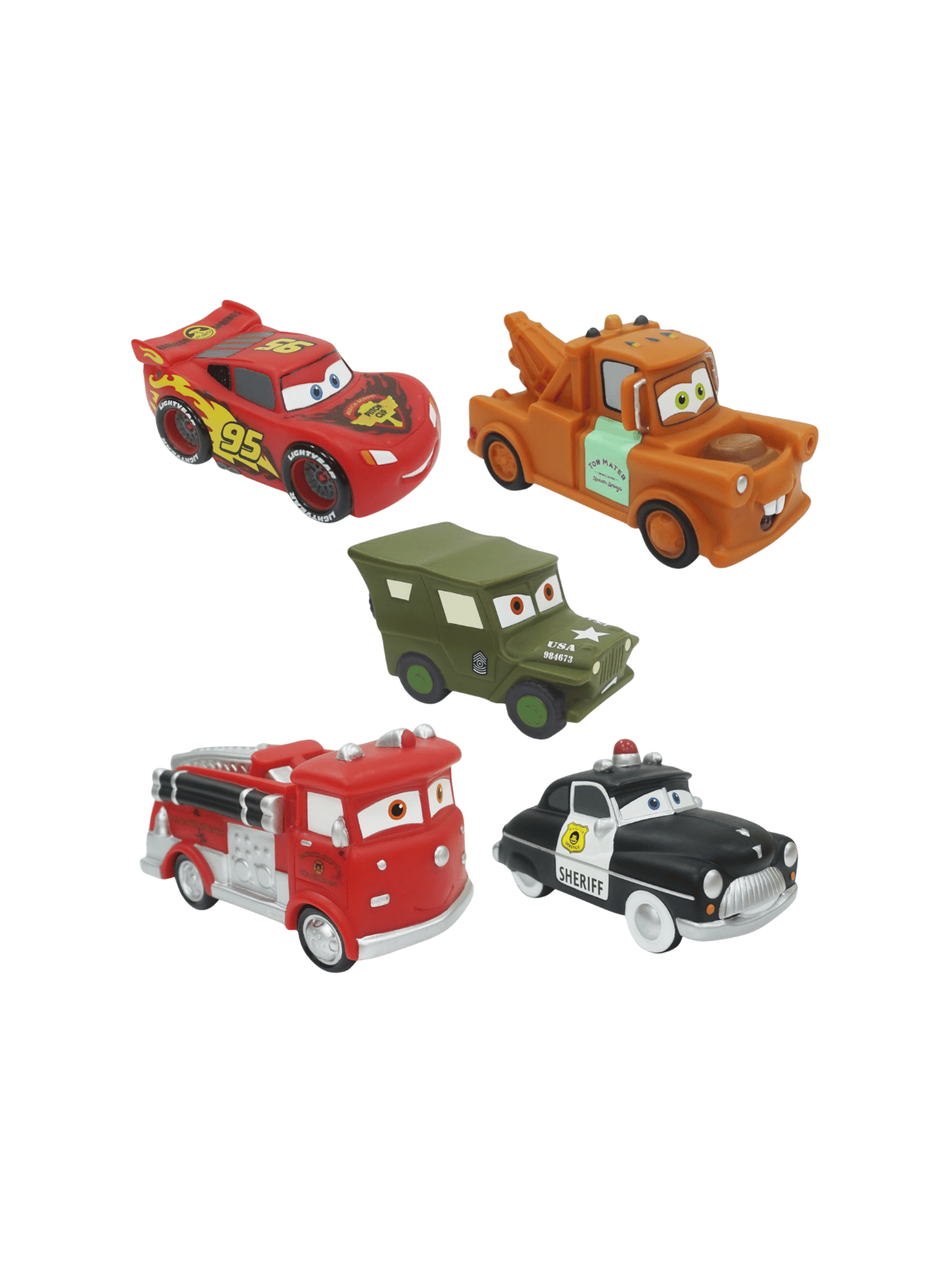 Jouets pour le bain Cars Disney Pixar