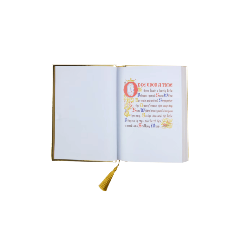 Carnet Réplique de livre de contes Blanche Neige Disney