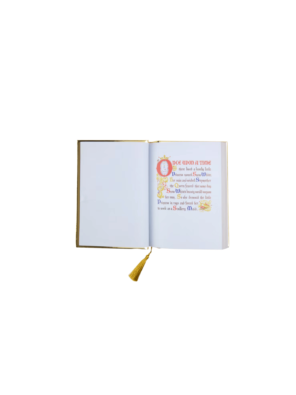 Carnet Réplique de livre de contes Blanche Neige Disney